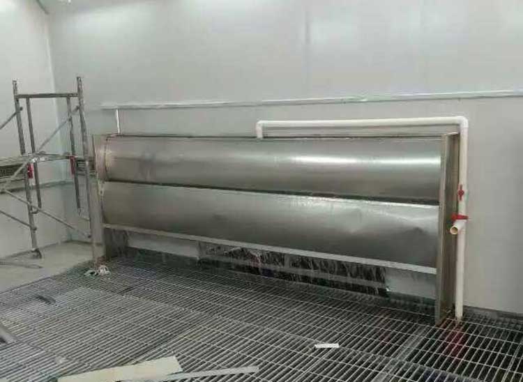 水簾噴漆房由哪幾部分構(gòu)成？